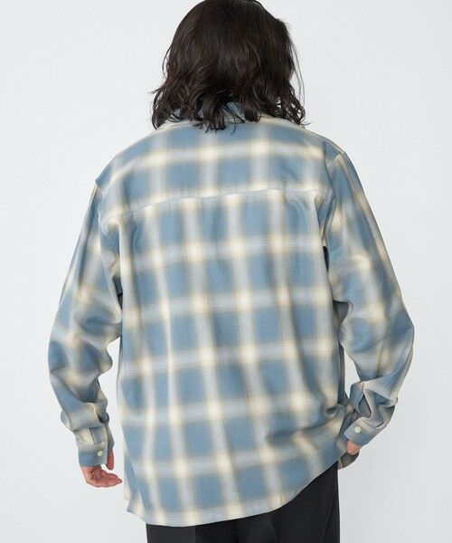 SHIPS / シップス シャツ・ブラウス | SHIPS: オンブレ チェック オープンカラー シャツ | 詳細16