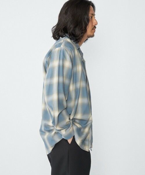 SHIPS / シップス シャツ・ブラウス | SHIPS: オンブレ チェック オープンカラー シャツ | 詳細17