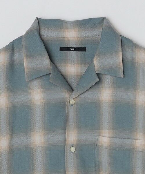 SHIPS / シップス シャツ・ブラウス | SHIPS: オンブレ チェック オープンカラー シャツ | 詳細21