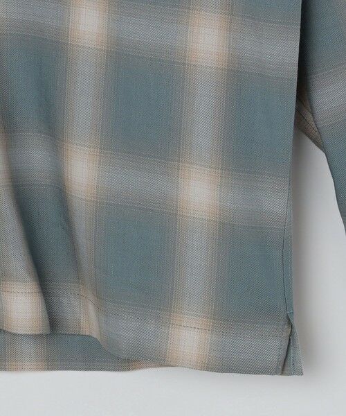 SHIPS / シップス シャツ・ブラウス | SHIPS: オンブレ チェック オープンカラー シャツ | 詳細23