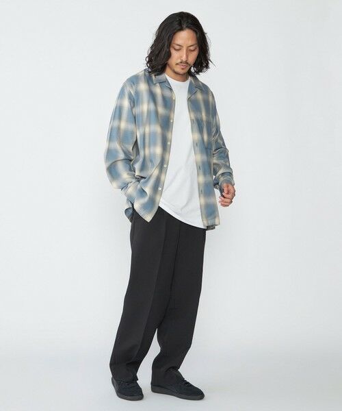 SHIPS / シップス シャツ・ブラウス | SHIPS: オンブレ チェック オープンカラー シャツ | 詳細13