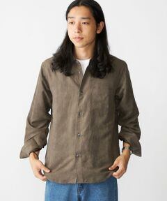 SHIPS / シップス シャツ・ブラウス | BENCH MARKING SHIRT: レギュラーカラー ポリエステル フェイクスエード シャツ