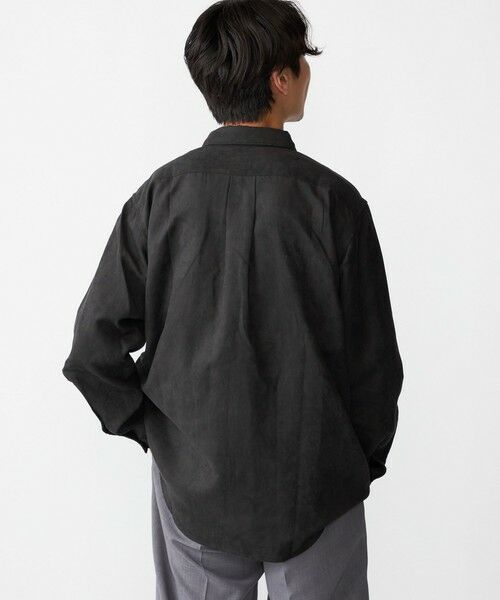 SHIPS / シップス シャツ・ブラウス | BENCH MARKING SHIRT: レギュラーカラー ポリエステル フェイクスエード シャツ | 詳細12