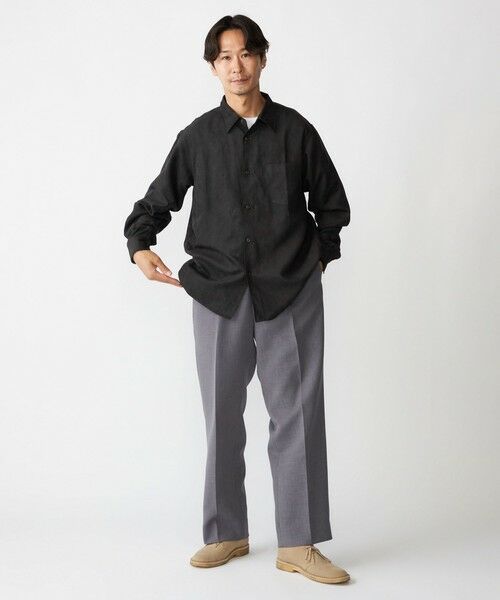 SHIPS / シップス シャツ・ブラウス | BENCH MARKING SHIRT: レギュラーカラー ポリエステル フェイクスエード シャツ | 詳細5