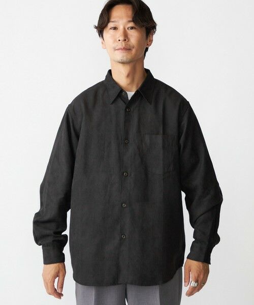 SHIPS / シップス シャツ・ブラウス | BENCH MARKING SHIRT: レギュラーカラー ポリエステル フェイクスエード シャツ | 詳細10