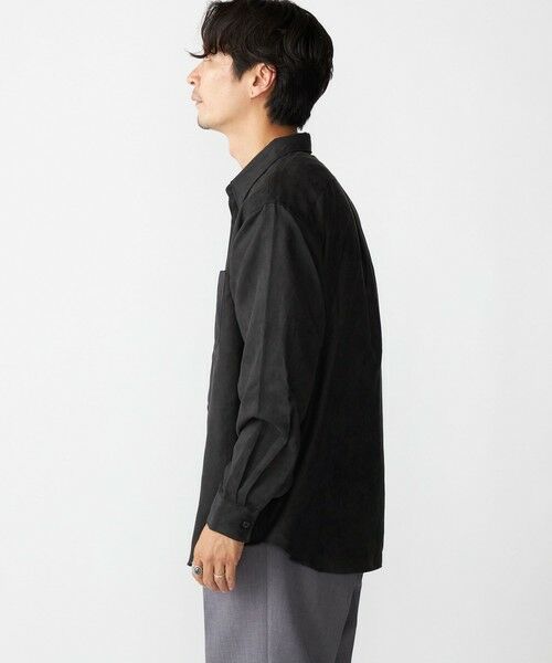 SHIPS / シップス シャツ・ブラウス | BENCH MARKING SHIRT: レギュラーカラー ポリエステル フェイクスエード シャツ | 詳細11