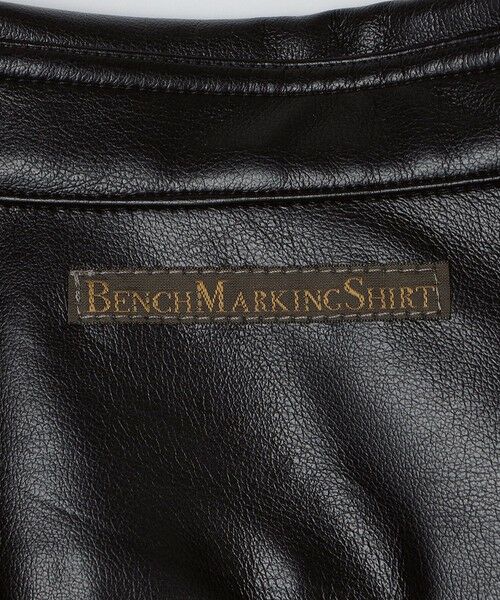 SHIPS / シップス シャツ・ブラウス | BENCH MARKING SHIRT: レギュラーカラー 合成皮革 シャツ | 詳細16