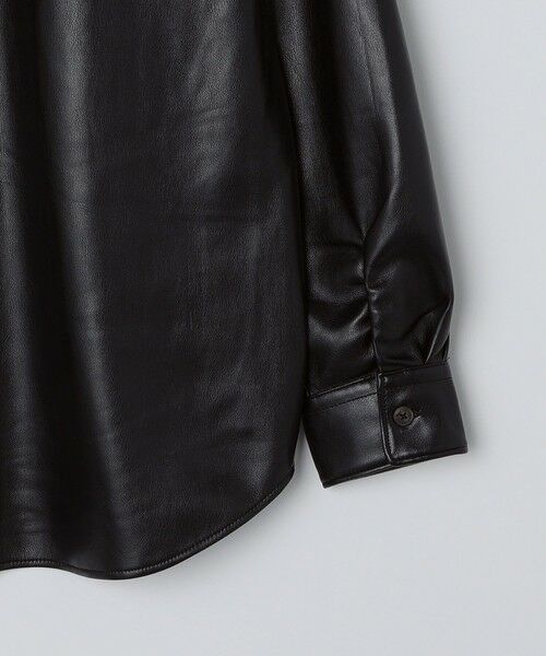 SHIPS / シップス シャツ・ブラウス | BENCH MARKING SHIRT: レギュラーカラー 合成皮革 シャツ | 詳細18