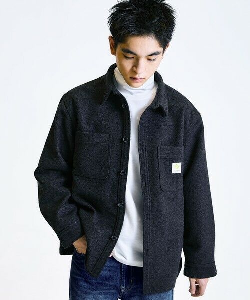 SHIPS / シップス シャツ・ブラウス | City Ambient Products: ライトメルトン オーバー CPOシャツ | 詳細9