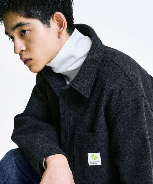 SHIPS / シップス シャツ・ブラウス | City Ambient Products: ライトメルトン オーバー CPOシャツ | 詳細11