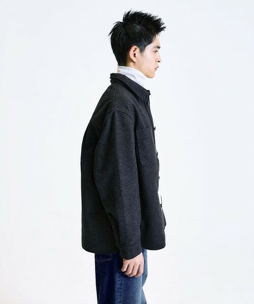 SHIPS / シップス シャツ・ブラウス | City Ambient Products: ライトメルトン オーバー CPOシャツ | 詳細7