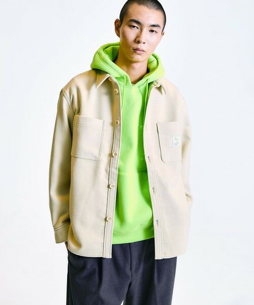 SHIPS / シップス シャツ・ブラウス | City Ambient Products: ライトメルトン オーバー CPOシャツ | 詳細22