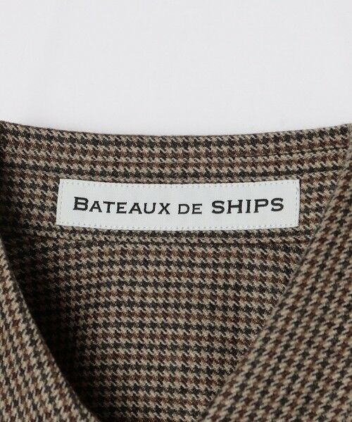 SHIPS / シップス シャツ・ブラウス | BATEAUX DE SHIPS: ウール サキソニー レギュラーカラー シャツ | 詳細4