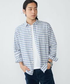 SHIPS / シップス シャツ・ブラウス | SHIPS: レギュラーカラー オンブレ チェック ネルシャツ