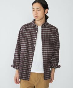 SHIPS / シップス シャツ・ブラウス | SHIPS: レギュラーカラー オンブレ チェック ネルシャツ