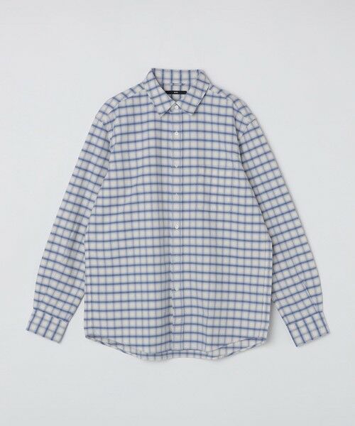 SHIPS / シップス シャツ・ブラウス | SHIPS: レギュラーカラー オンブレ チェック ネルシャツ | 詳細3