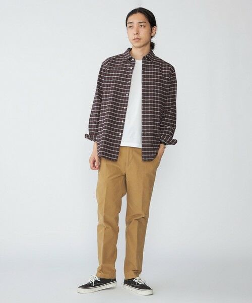 SHIPS / シップス シャツ・ブラウス | SHIPS: レギュラーカラー オンブレ チェック ネルシャツ | 詳細5