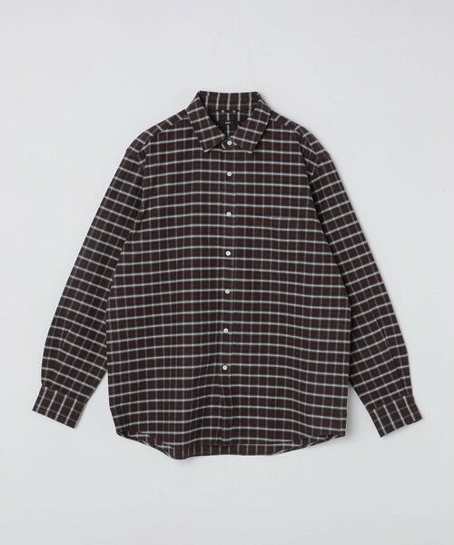 SHIPS / シップス シャツ・ブラウス | SHIPS: レギュラーカラー オンブレ チェック ネルシャツ | 詳細7