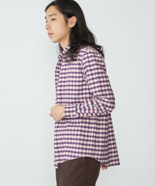 SHIPS / シップス シャツ・ブラウス | SHIPS: レギュラーカラー オンブレ チェック ネルシャツ | 詳細17