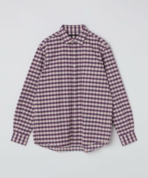 SHIPS / シップス シャツ・ブラウス | SHIPS: レギュラーカラー オンブレ チェック ネルシャツ | 詳細21