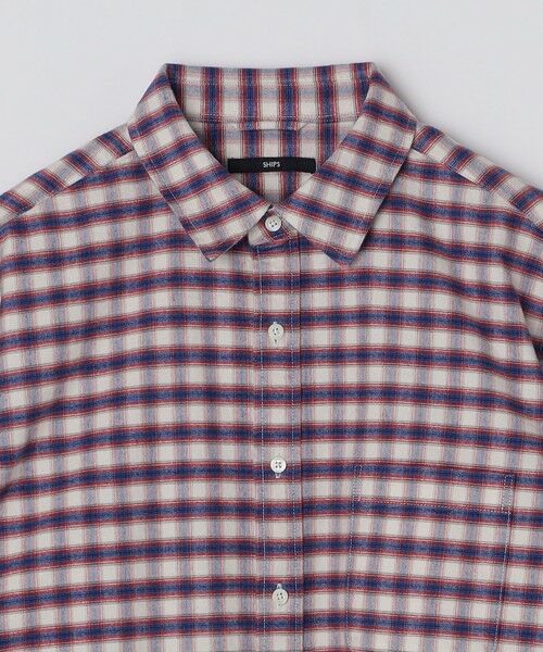 SHIPS / シップス シャツ・ブラウス | SHIPS: レギュラーカラー オンブレ チェック ネルシャツ | 詳細23