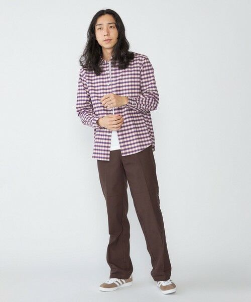 SHIPS / シップス シャツ・ブラウス | SHIPS: レギュラーカラー オンブレ チェック ネルシャツ | 詳細9