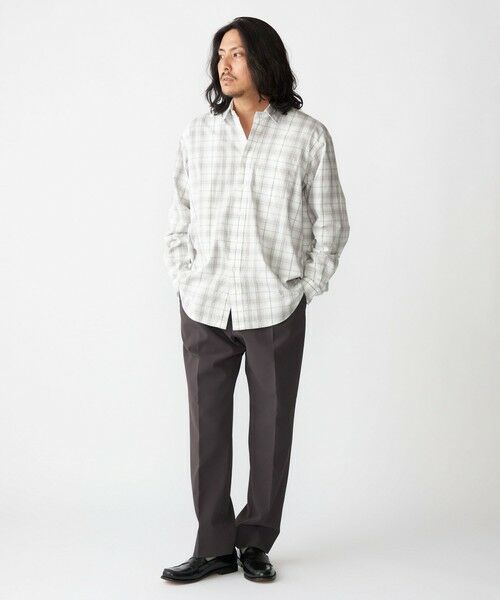 SHIPS / シップス シャツ・ブラウス | SHIPS: コットンビエラ チェック レギュラーカラー シャツ | 詳細1