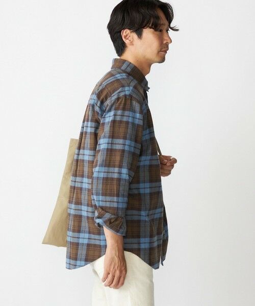 SHIPS / シップス シャツ・ブラウス | SHIPS: コットンビエラ チェック レギュラーカラー シャツ | 詳細13