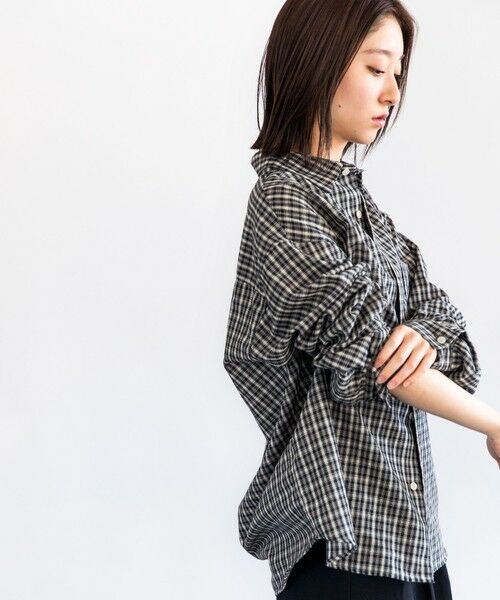 SHIPS / シップス シャツ・ブラウス | City Ambient Products: レギュラーカラー ボイル チェック シャツ | 詳細1