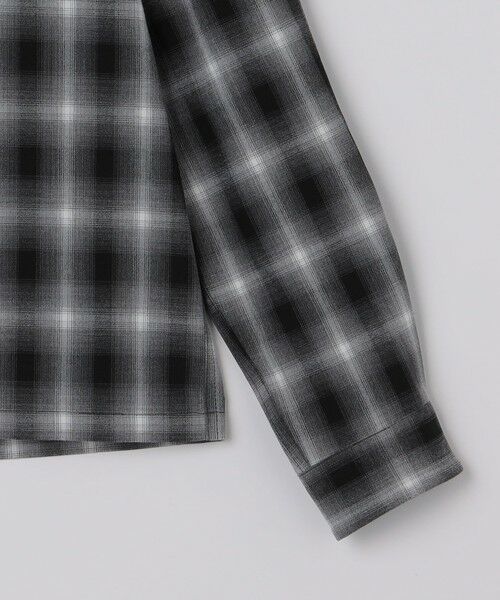 SHIPS / シップス シャツ・ブラウス | City Ambient Products: オンブレ チェック シャツ ジップ アウター | 詳細4