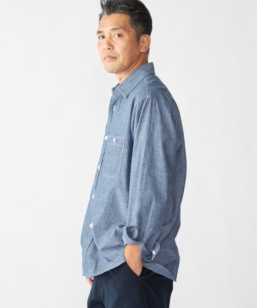 SHIPS / シップス シャツ・ブラウス | SHIPS: AUTHENTIC シャンブレー ワークシャツ | 詳細13