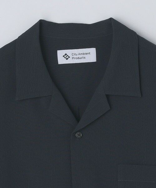 SHIPS / シップス シャツ・ブラウス | City Ambient Products: オープンカラー 楊柳 ソリッド ロングスリーブ シャツ | 詳細7