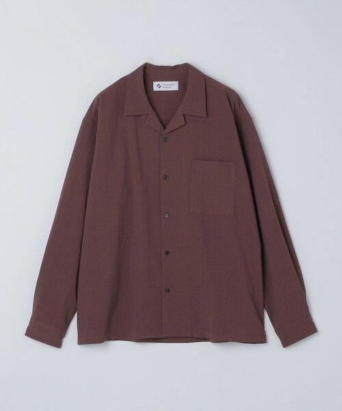 SHIPS / シップス シャツ・ブラウス | City Ambient Products: オープンカラー 楊柳 ソリッド ロングスリーブ シャツ | 詳細20
