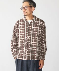 SHIPS / シップス シャツ・ブラウス | SHIPS: エンブロイダリー オープンカラー ロングスリーブ シャツ