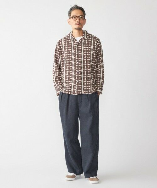 SHIPS / シップス シャツ・ブラウス | SHIPS: エンブロイダリー オープンカラー ロングスリーブ シャツ | 詳細5