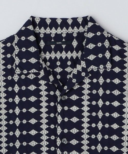 SHIPS / シップス シャツ・ブラウス | SHIPS: エンブロイダリー オープンカラー ロングスリーブ シャツ | 詳細18