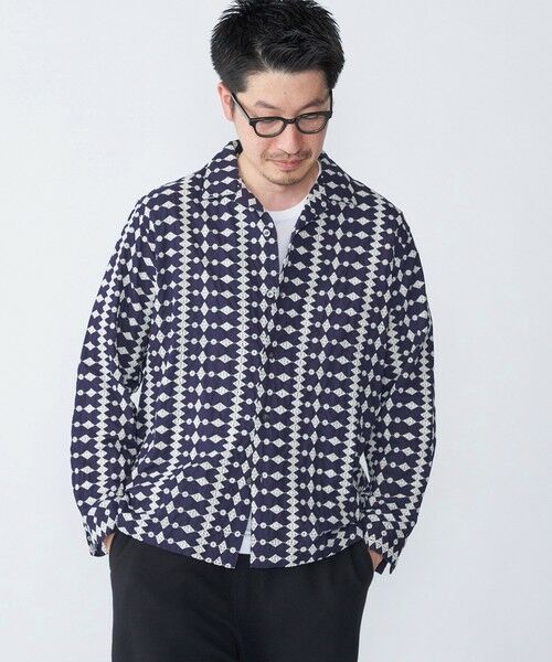 SHIPS / シップス シャツ・ブラウス | SHIPS: エンブロイダリー オープンカラー ロングスリーブ シャツ | 詳細13