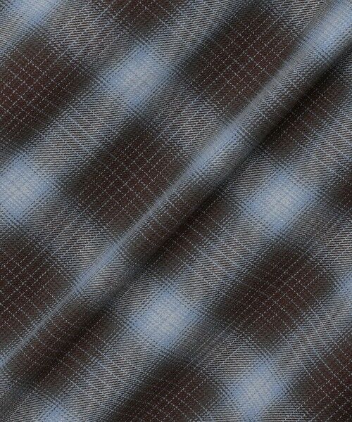 SHIPS / シップス シャツ・ブラウス | SHIPS: Shuttle notes レギュラーカラー オンブレチェック 長袖 ネルシャツ | 詳細16