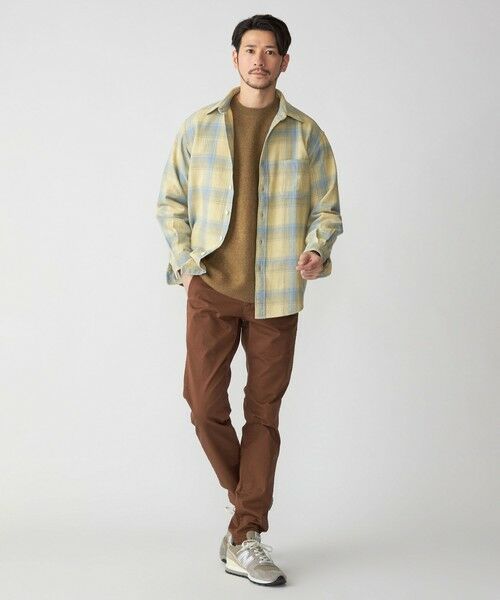 SHIPS / シップス シャツ・ブラウス | SHIPS: Shuttle notes レギュラーカラー オンブレチェック 長袖 ネルシャツ | 詳細17