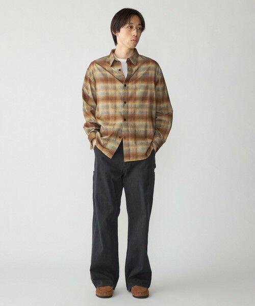 SHIPS / シップス シャツ・ブラウス | City Ambient Products: 〈洗濯機可能〉レギュラー プリント フランネル チェック シャツ | 詳細3