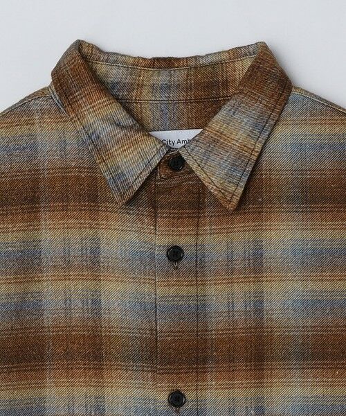 SHIPS / シップス シャツ・ブラウス | City Ambient Products: 〈洗濯機可能〉レギュラー プリント フランネル チェック シャツ | 詳細5