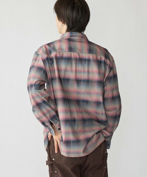 SHIPS / シップス シャツ・ブラウス | City Ambient Products: 〈洗濯機可能〉レギュラー プリント フランネル チェック シャツ | 詳細13