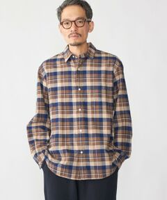 SHIPS / シップス シャツ・ブラウス | SHIPS: BEZ レギュラーカラー ネル チェック シャツ