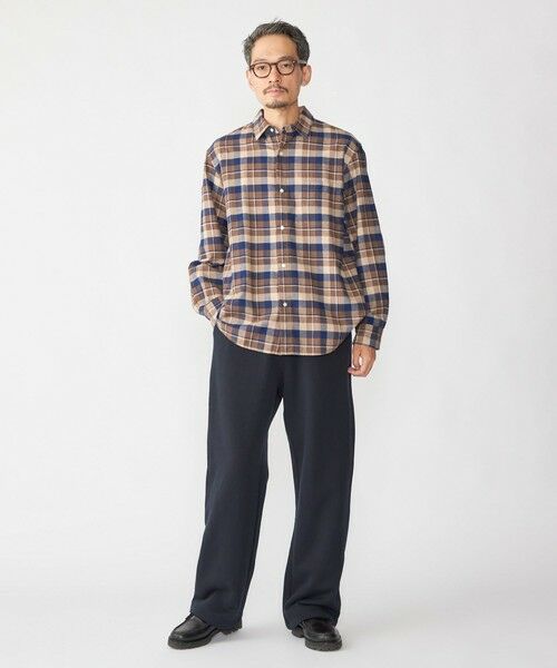 SHIPS / シップス シャツ・ブラウス | SHIPS: BEZ レギュラーカラー ネル チェック シャツ | 詳細4