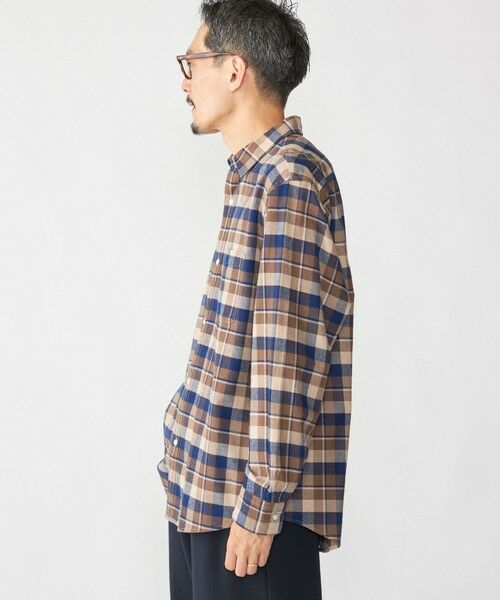 SHIPS / シップス シャツ・ブラウス | SHIPS: BEZ レギュラーカラー ネル チェック シャツ | 詳細6