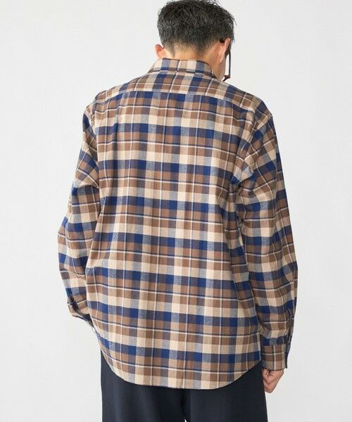 SHIPS / シップス シャツ・ブラウス | SHIPS: BEZ レギュラーカラー ネル チェック シャツ | 詳細7