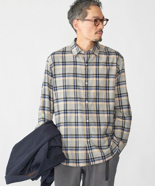 SHIPS / シップス シャツ・ブラウス | SHIPS: BEZ レギュラーカラー ネル チェック シャツ | 詳細12