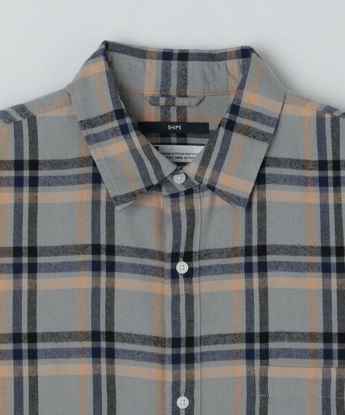 SHIPS / シップス シャツ・ブラウス | SHIPS: BEZ レギュラーカラー ネル チェック シャツ | 詳細15