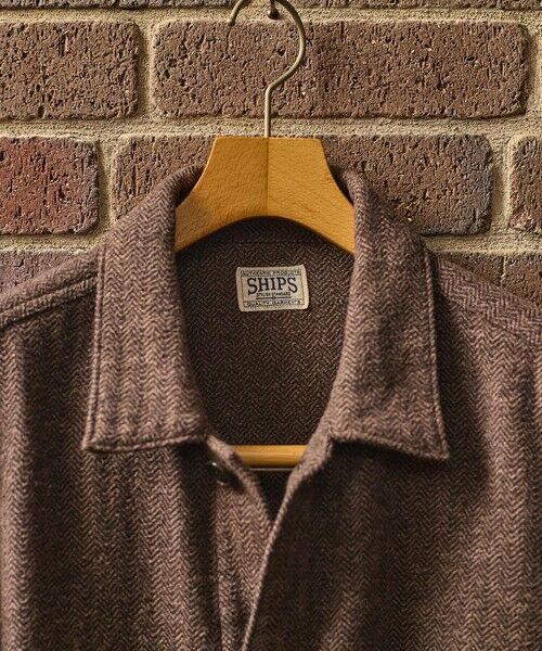 SHIPS / シップス シャツ・ブラウス | SHIPS: AUTHENTIC コットン ツイード カバー シャツ | 詳細4