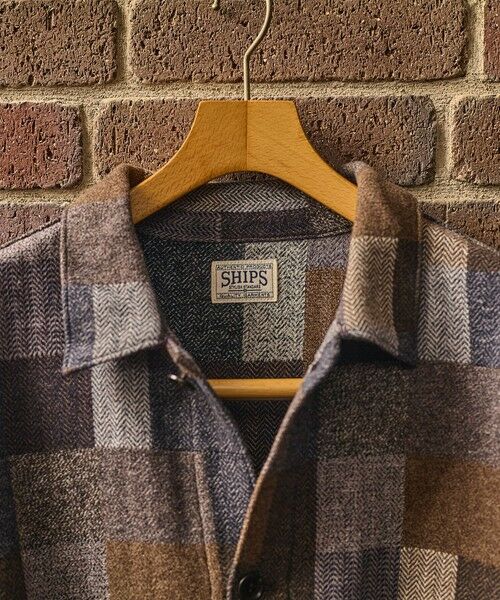 SHIPS / シップス シャツ・ブラウス | SHIPS: AUTHENTIC コットン ツイード カバー シャツ | 詳細10